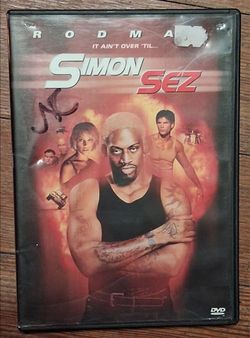 Simon Sez Dennis Rodman Action Movie Basketball player DVD