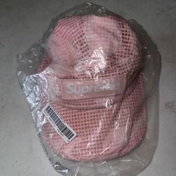 Supreme Camo Grid Velvet Camp Cap