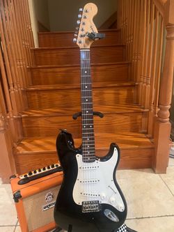 Squier Affinity Stratocaster w/ Orange Crush 12 Amp