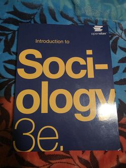 Introduction To Sociology 3e