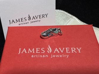JAMES AVERY RETIRED BLUE SNEAKER RUNNING TENNIS SHOE 3D CHARM Limited Ed. New