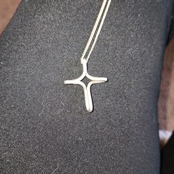Tiffany & Co Infinity Cross Necklace