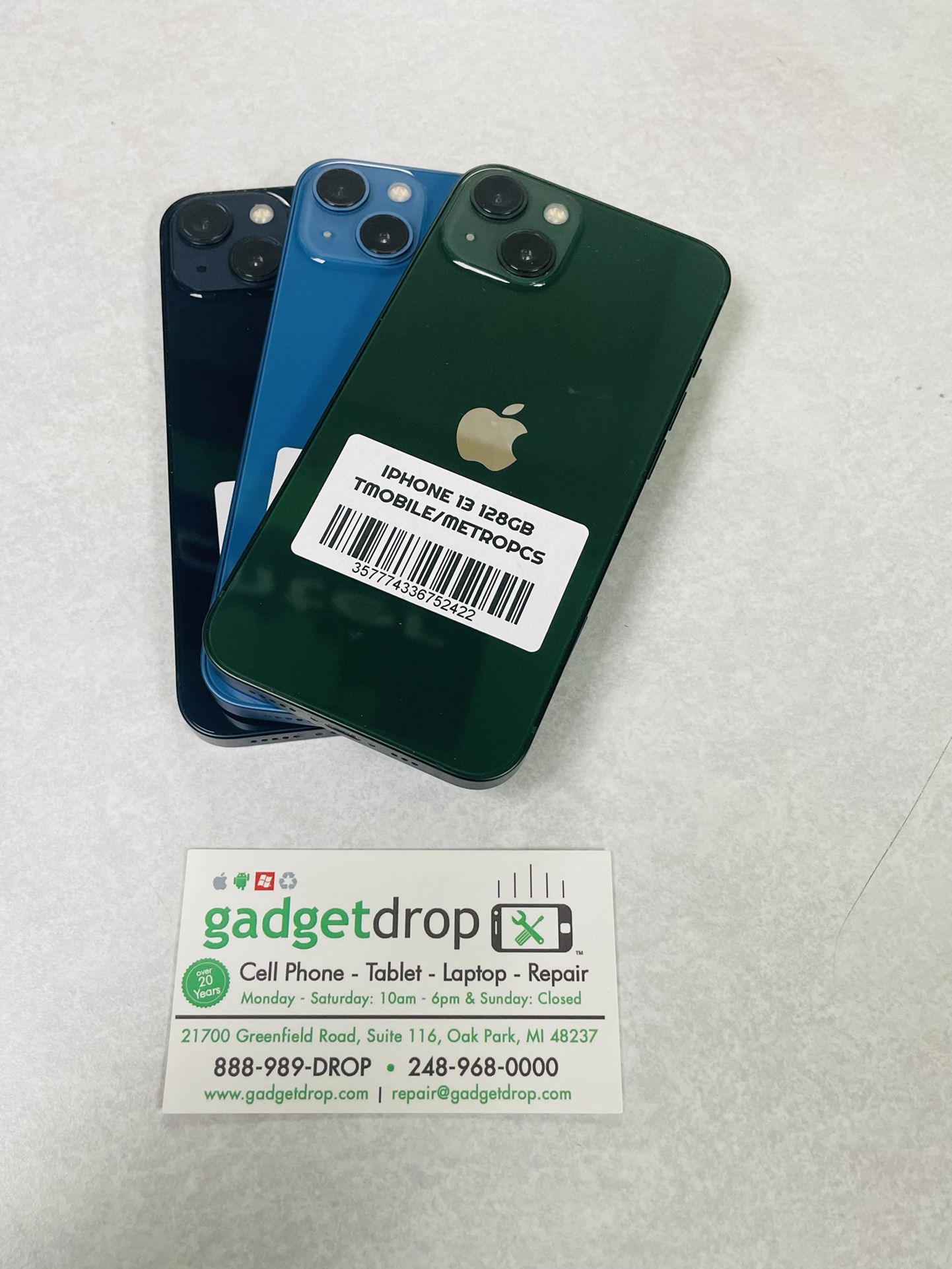 On Sale Tmobile Metropcs iPhone 13 128gb