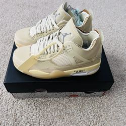 Nike Jordan Retro 4 Off White 