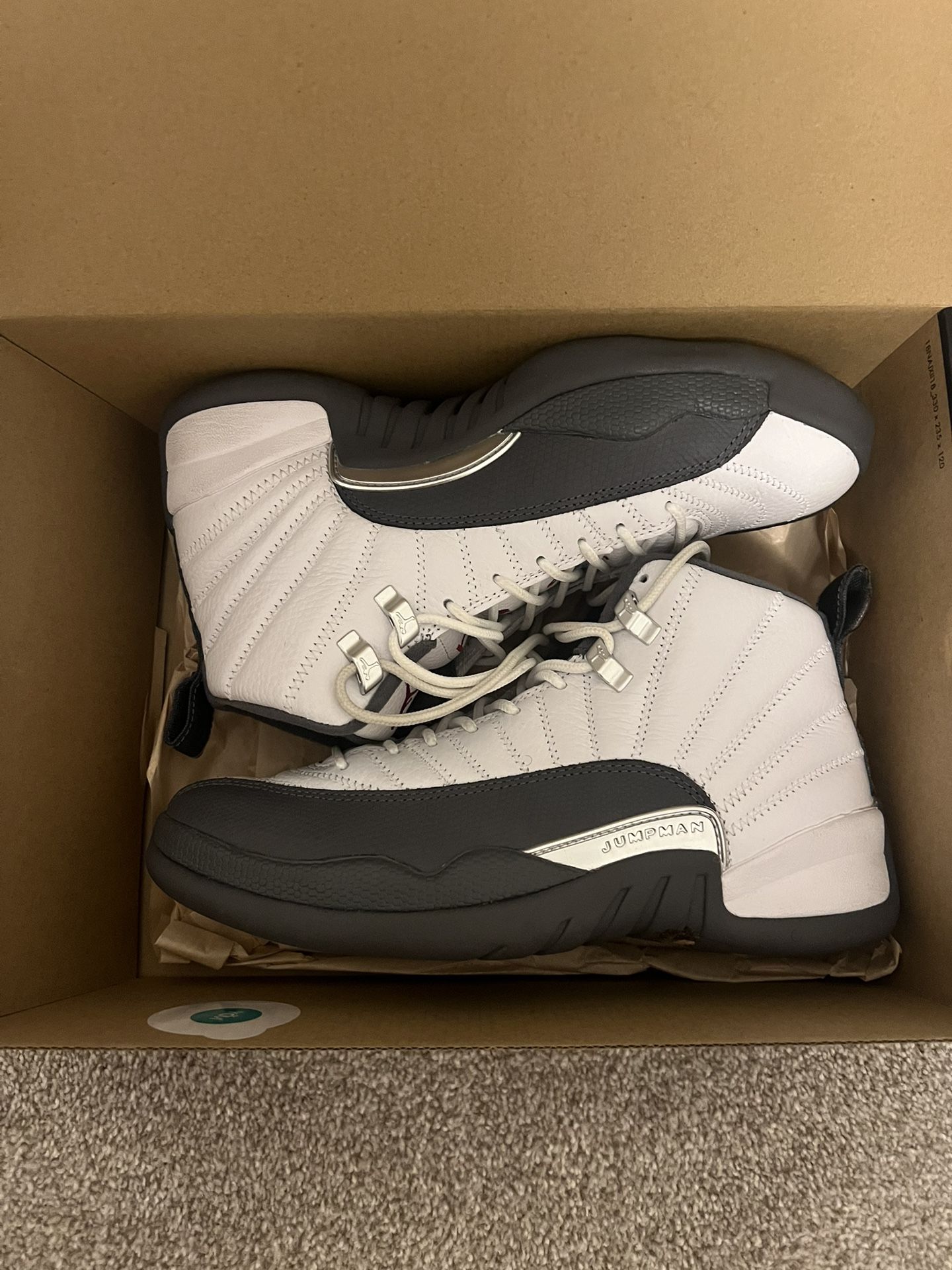 Air Jordan 12 Retro Dark Grey (Size 7.5 Men)