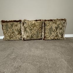 3 Pillows $60