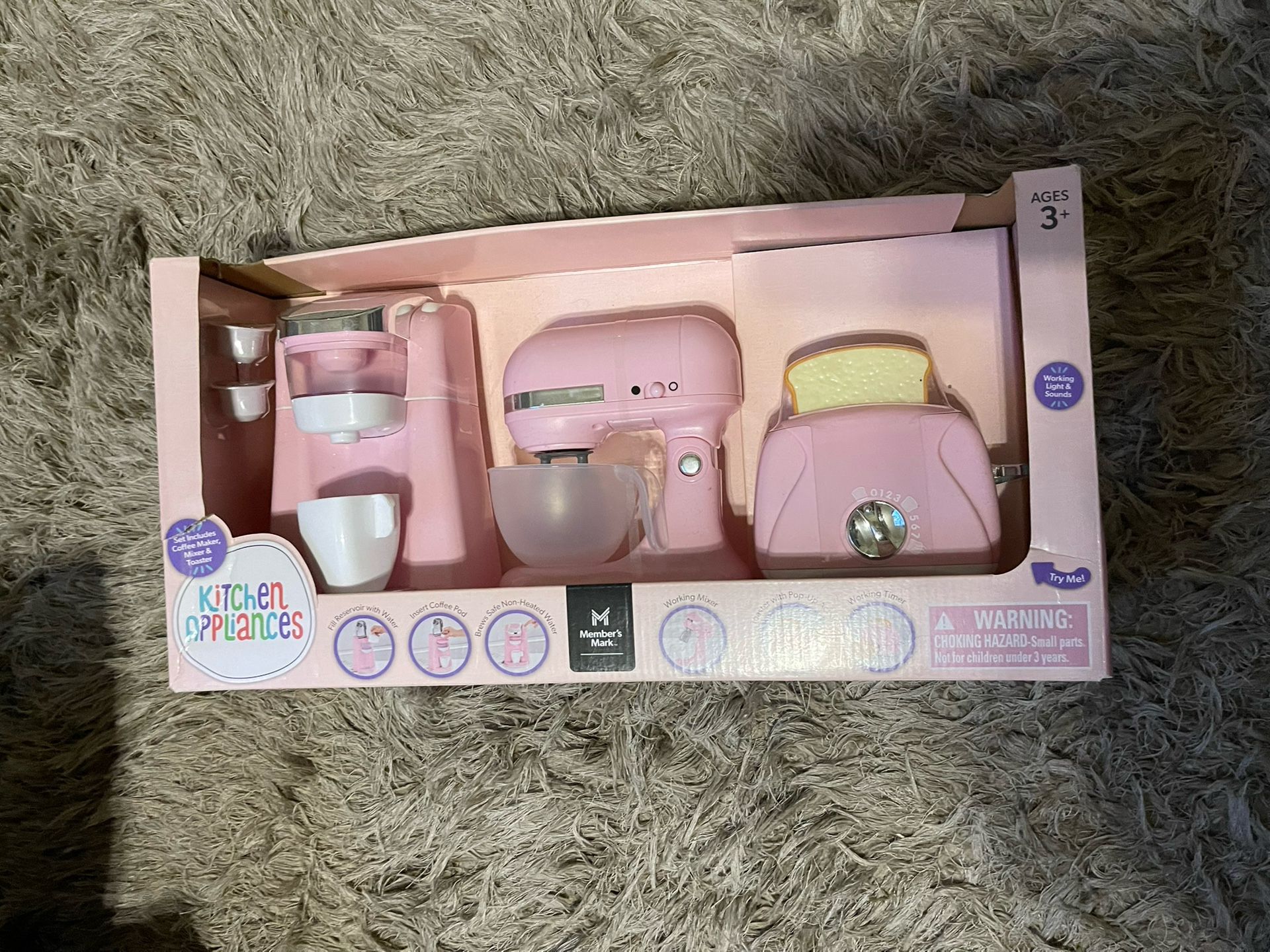 $25 Kitchen Appliance Girls Toy Ages 3+