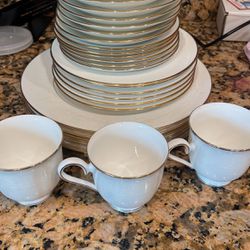 Lenox China Plates Cups Saucer  Dish 