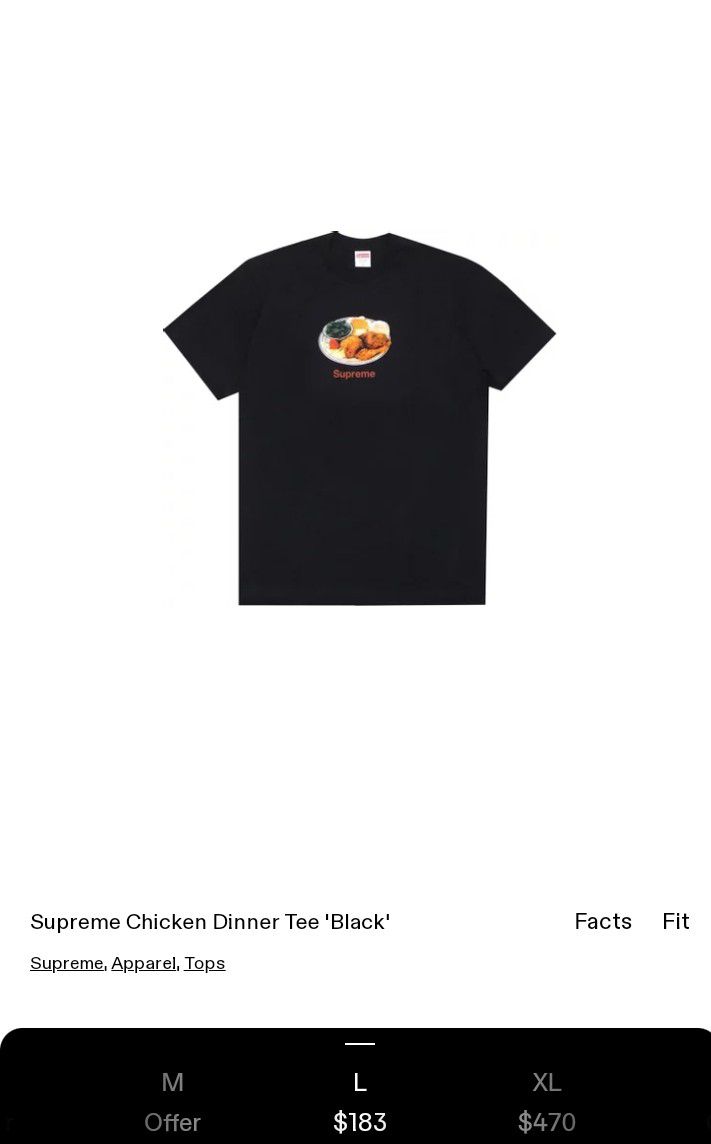 Supreme Chicken Dinner Shirt