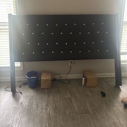 King size Bed frame With Mattresses