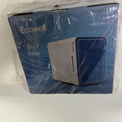 Ecowell Mini Skincare Fridge w/ LED Mirror – Model WRE110 