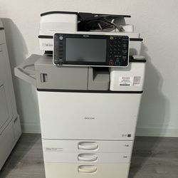 Printer Ricoh Mp 2554 Copier Machine Black And White Laser
