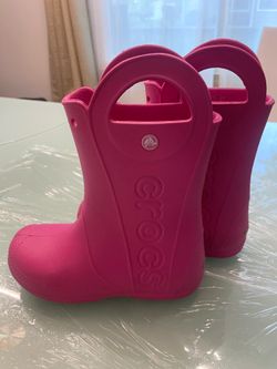 Crocs Kids Rain Boots Size J3 US