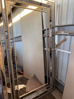 Jewelry armoire wall with storage