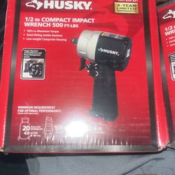 Husky 1/2 Inch Compact Impact Wrench 