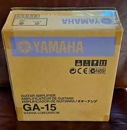 Yamaha GA-15 guitar amplifier. It is highly regarded by musicians as an ideal, budget-friendly practice amplifier.Technical SpecificationsPower Output
