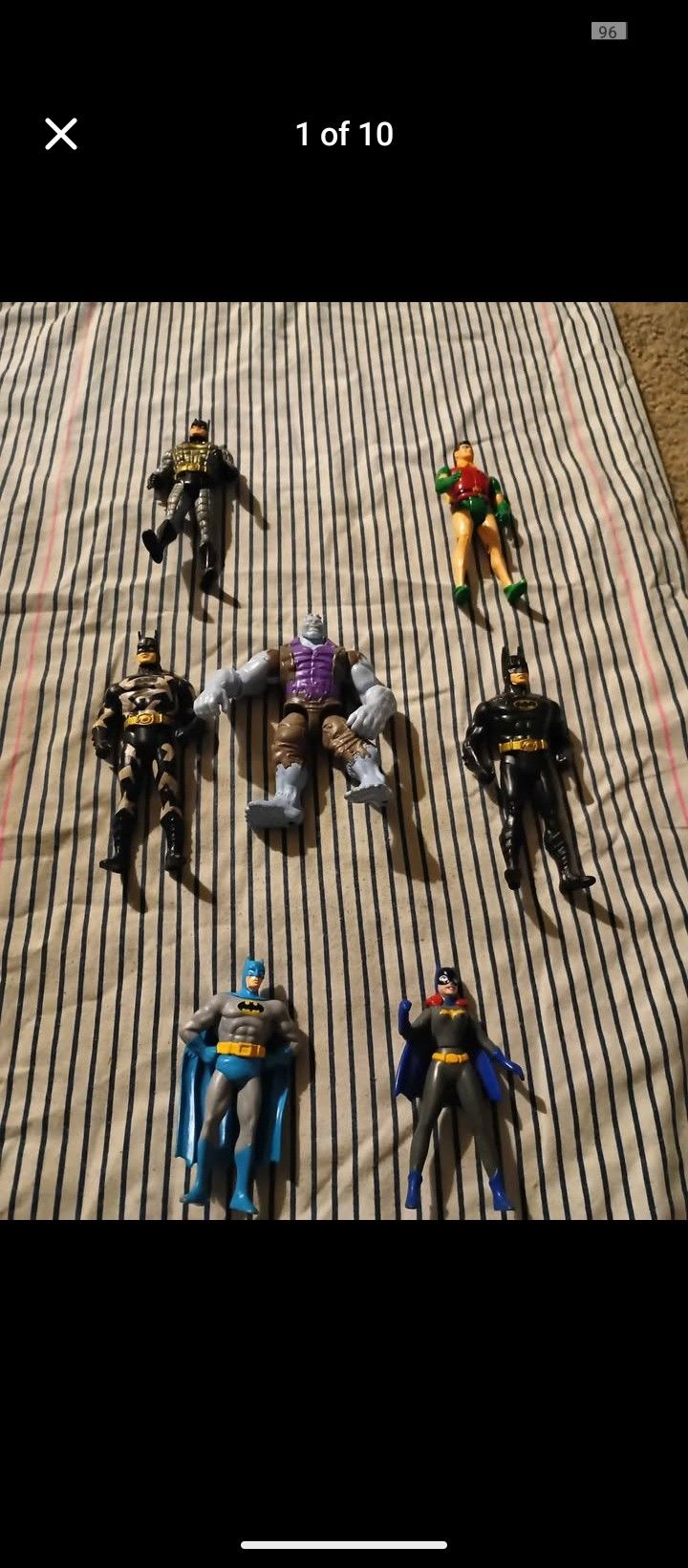 Batman action figures vintage oop rare / DC action figures lot