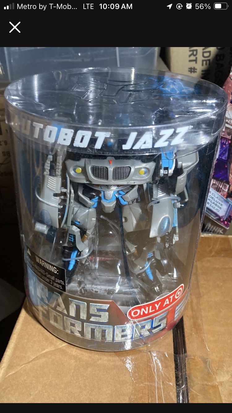 Threezero Transformers DLX Jazz Action Figure Transformers Jazz