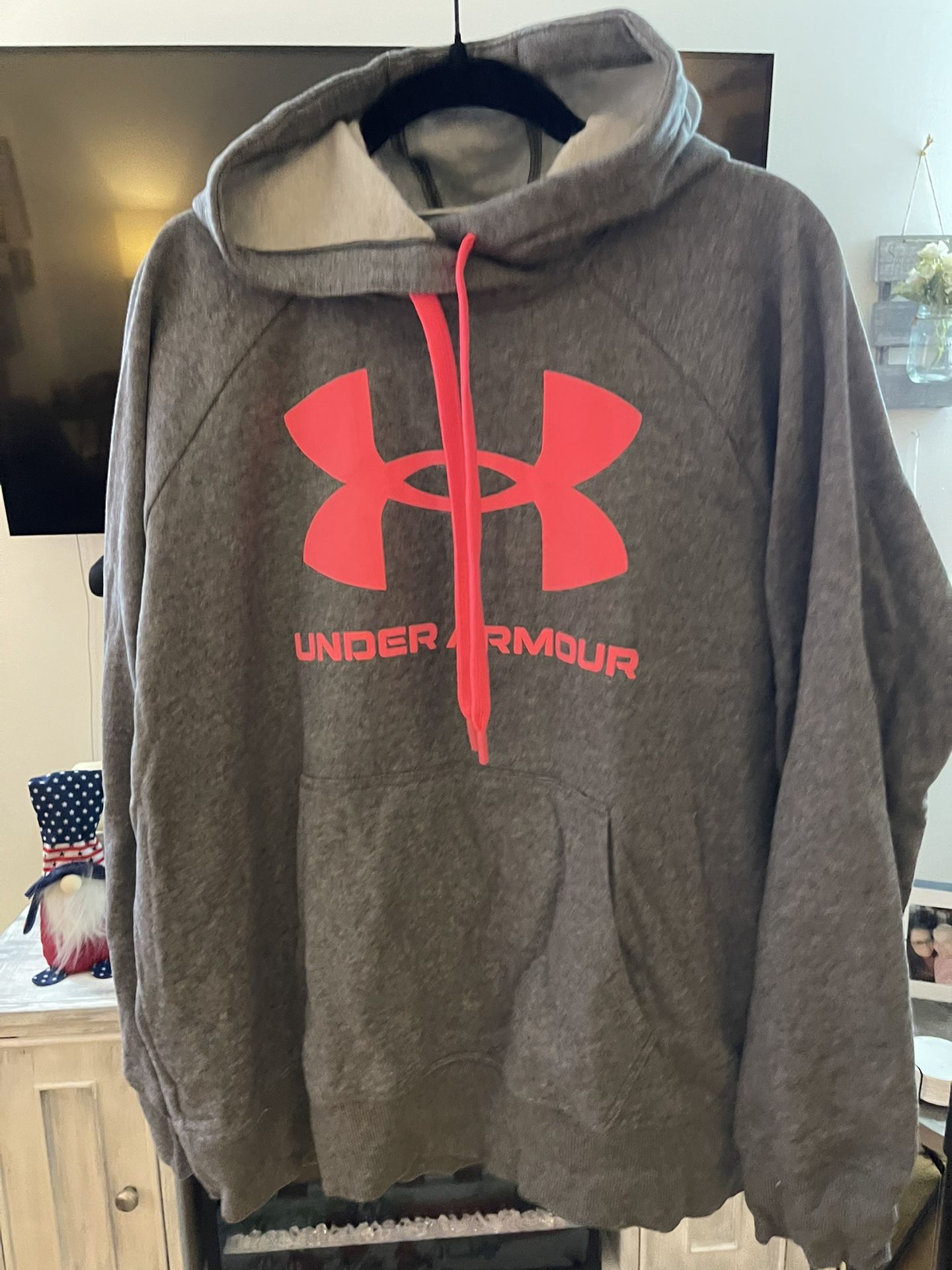 Women’s Grey/Pink Hoodie