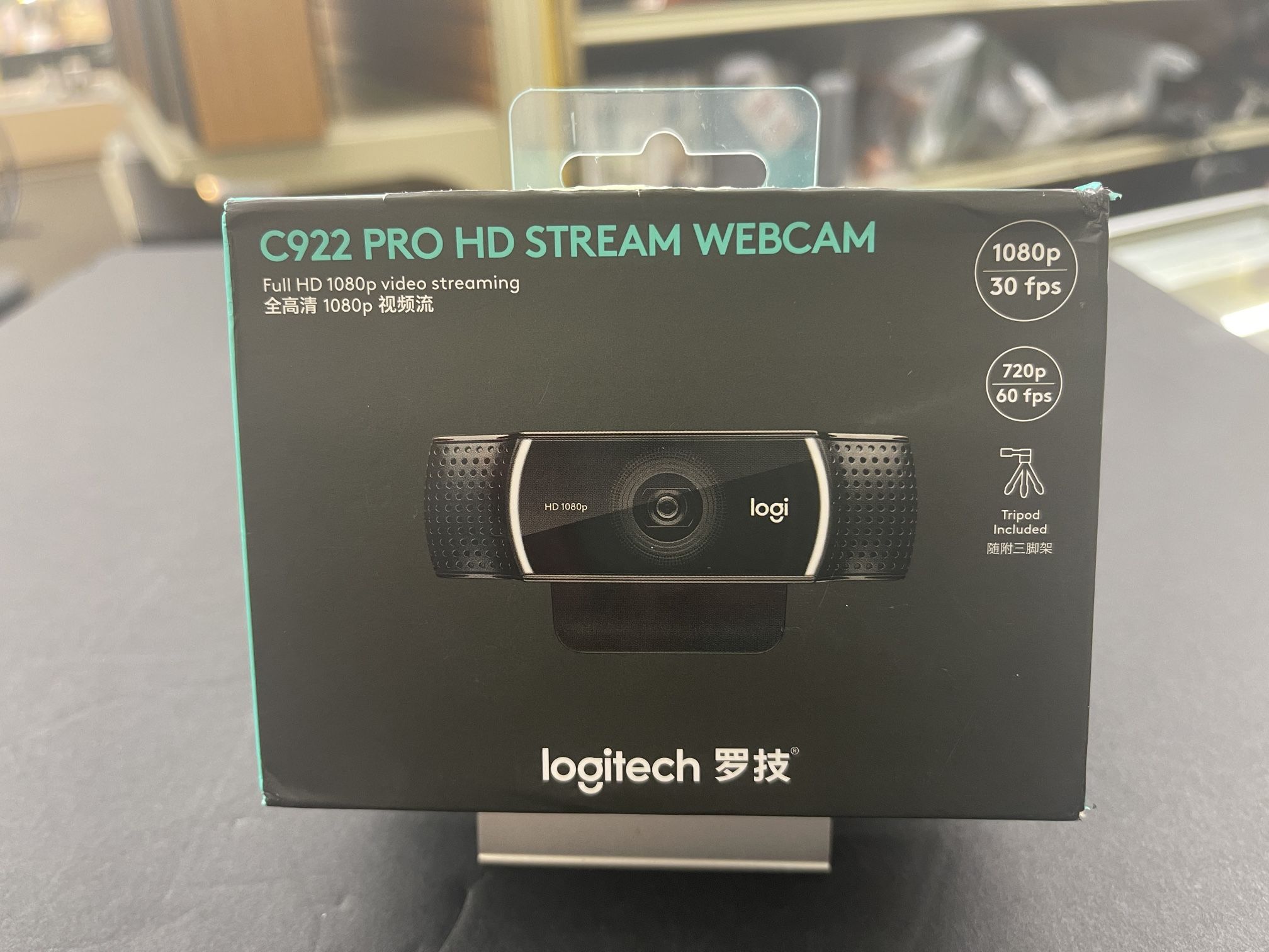 Logitech C922 Pro Stream NIB Logitech C922 Pro Stream 1080 Video