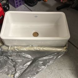 Lancaster 36inch Farmhouse Apron Sink (original Shaws)