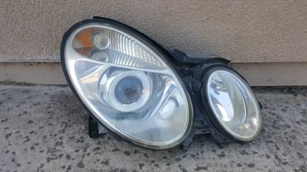 03 04 05 06 MERCEDES E RIGHT PASSENGER HEADLIGHT HEAD LIGHT LAMP OEM