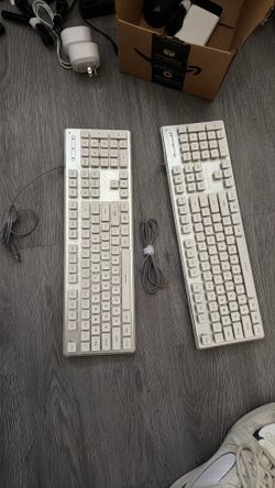 White keyboard