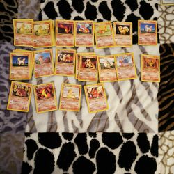 Pokémon Cards Red Edition 1999