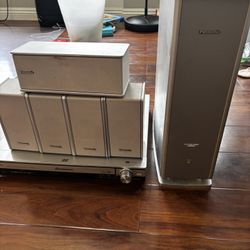 Panasonic 5.1 channel home theater speakers