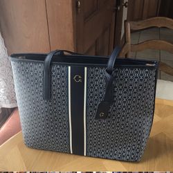 LARGE NAVY TOTE