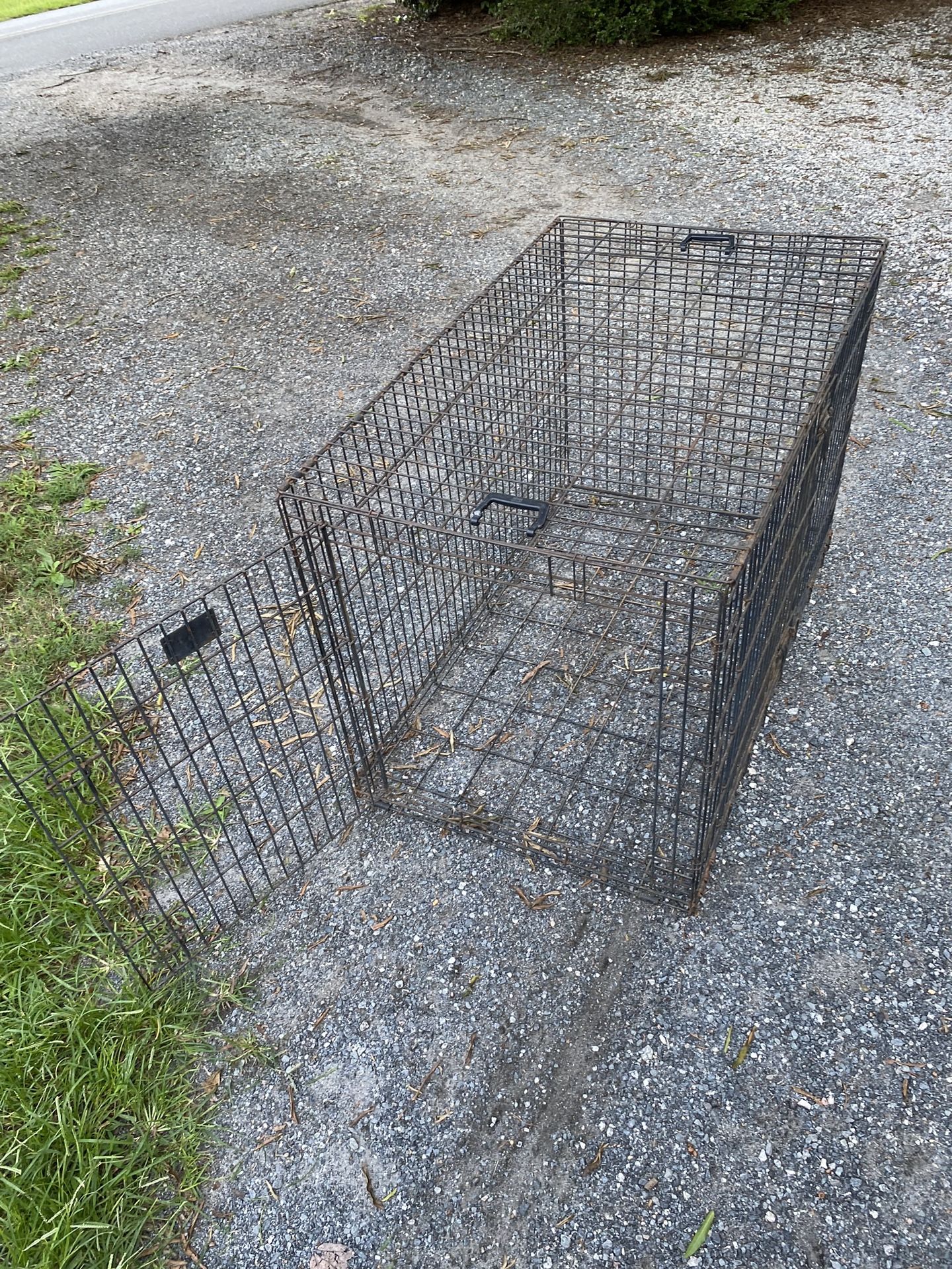 Dog Cage (no Pan) 48”x29”x33”