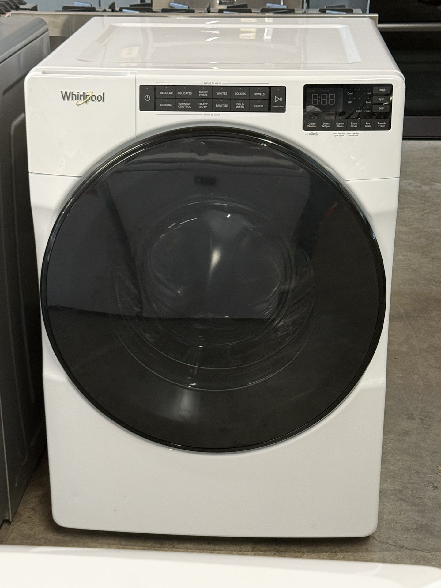 Whirlpool 5.0 Cu. Ft. White Front Load Washer
