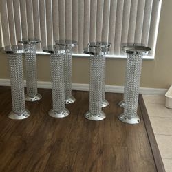 For Sale: 8 Silver Centerpieces
