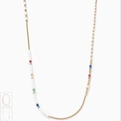 ARRIVES By Christmas For Her Gift| White Jade & Pearl Layered Necklace Set