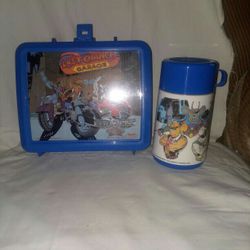 Biker Mice Lunchbox with Thermos 