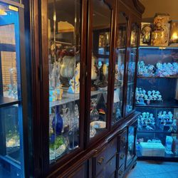 Wooden China Cabinet
