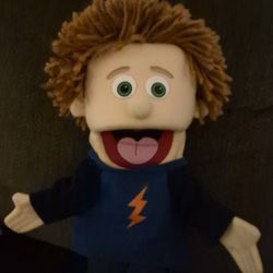 Silly Puppets Tommy Peach Boy Plush 
