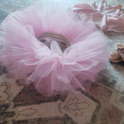 Puffy Pink Ballet Tutu for Little Girls (3-5 Years)