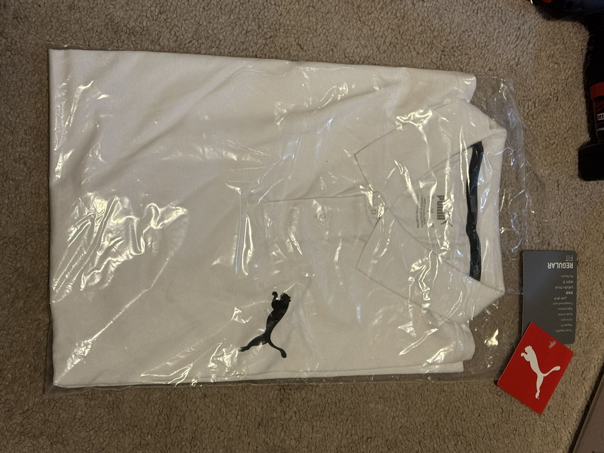 Mens New Puma Polo Shirt Size Large 