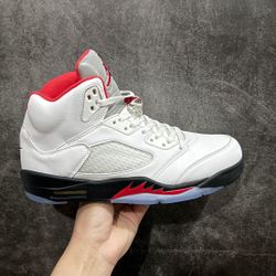 Jordan 5 Retro 'White Fire Red' 2020
