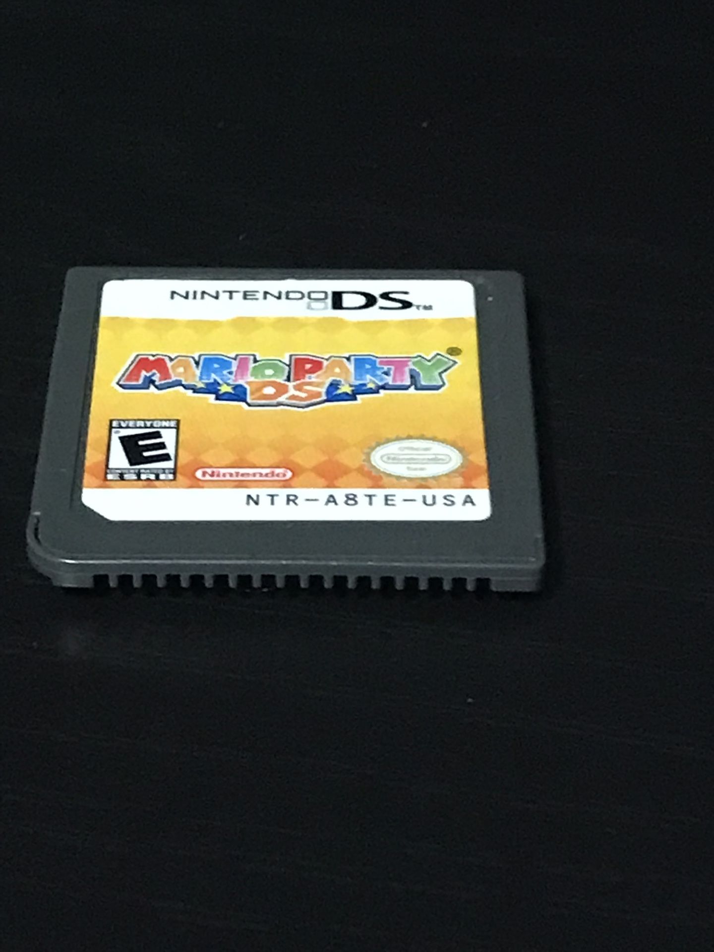 Nintendo Ds Rare Video Game Super Mario Brothers Party Cartridge Only 2007 Waluigi