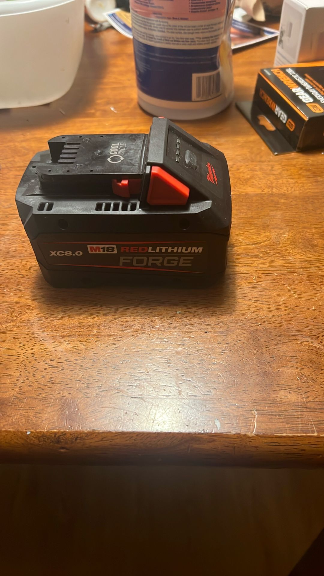 Milwaukee M18 RED LITHIUM FORGE Battery