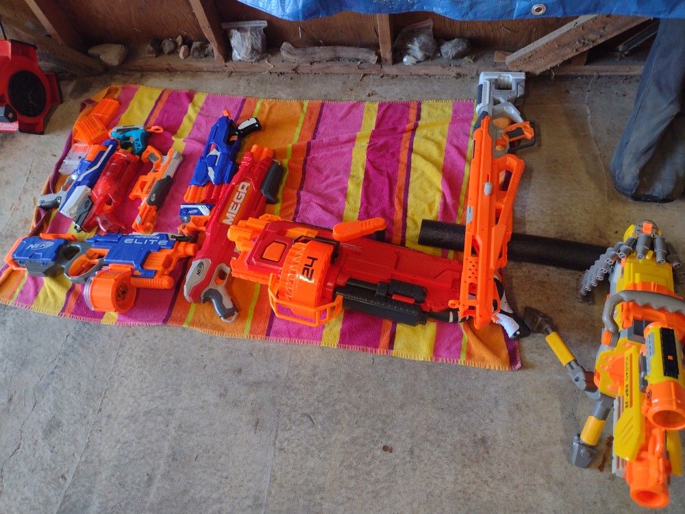 Nerf Guns Lot offers Appreciated 