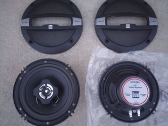 DUAL 6.5"  CAR AUDIO SPEAKERS ***
