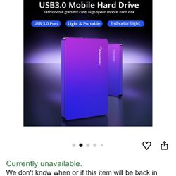 Brand New 2 Portable Hard Drives