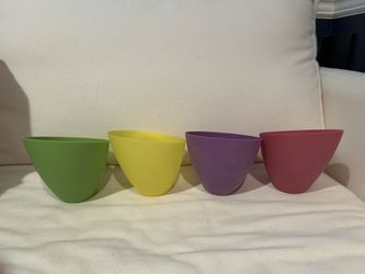 4 Pack Plastic Lampshade, Replacement Plastic Lamp Shade for Floor Lamp