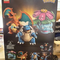 Lego 72153 Pokemon Charizard Blastoise Venusaur 