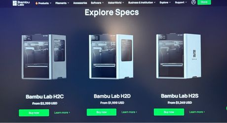 Bambulab H2C