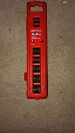 $15 Craftsman 9 piece socket set