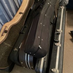 Guitar Cases - Fender, Bass, Acoustic - CHEAP